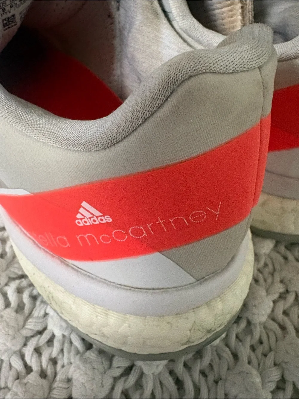 Adidas Stella McCartney Women Barricade Tennis Boost Shoes 8 - Picture 7 of 7
